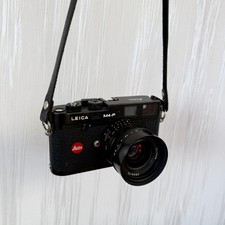 Leica M4-P 35mm Rangefinder Film Camera Body, Black Chrome