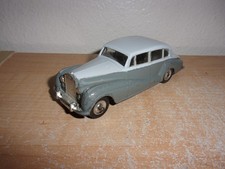 Vintage Rolls-Royce Diecast Model Car Blue Convertible Tourer 1:43 Scale