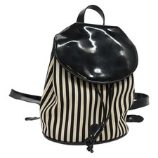 Salvatore Ferragamo Black Puffer Nylon & Leather Backpack — listing 4