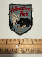 Vintage Yellowstone Park Souvenir Photo Holder Wallet Case — listing 6