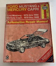 Haynes Ford Mustang & Mercury Capri Automotive Repair Manual #654 — listing 2