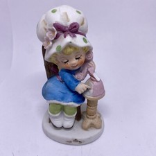Vintage Bisque Porcelain Figurine - Frazzled Mother on Telephone with Four Mischievous Children — listing 2