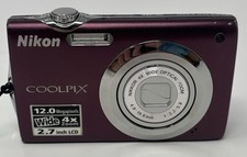 Nikon Coolpix S3000 12.0MP Digital Camera with Original Box (Plum/Purple) — listing 2