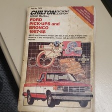 Chilton Ford Pick-Ups and Bronco 1987-96 Repair Manual #26664 — listing 4