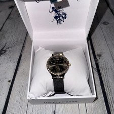 U.S. Polo Assn. Women's Watch and Bracelet Gift Set (Two-Tone Rose Gold/Silver Watch with 3 Bracelets) — listing 3