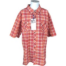 Beyond The Limit Men's Short-Sleeve Button-Up Plaid Shirt, Size 2XL — listing 2
