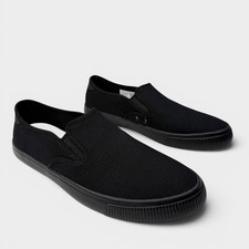 TOMS Alpargata Rope-Style Black Canvas Slip-On Sneakers — listing 2