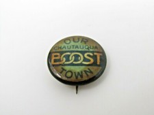Lot of Vintage Novelty Slogan Pinback Buttons (early 1900s Whitehead & Hoag / Cracker Jack style) — listing 3