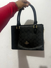 Coach Signature Zip Around Wallet in Navy Denim/Chalk — listing 3