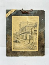 Vieux Carré Antique Roofing Slate Art - St. Louis Cathedral & Jackson Square Print — listing 5