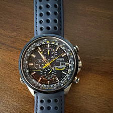 Citizen Eco-Drive Blue Angels World Chronograph A-T, Radio-Controlled Pilot Watch, listing 4