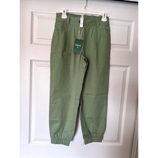 Halara Sage Green High-Waisted Pleated Jogger Pants Size S — listing 6