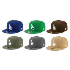 New Era 9FIFTY Los Angeles Dodgers Green/Gold Snapback Cap with World Series Side Patch — listing 5