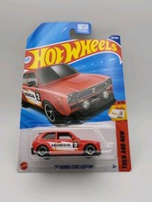 Hot Wheels '73 Honda Civic Custom - Red (Then and Now Series) — listing 4