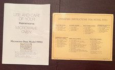 Kenmore Over-the-Range Microwave Oven Service Manual (Models 405.87062620 / 405.87063620 / 405.87069620) — listing 5