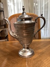 Wm Rogers Silverplate Footed Coffee Pot with Baluster Body — listing 3