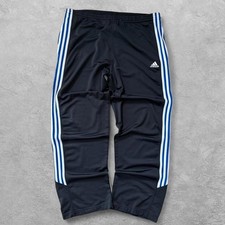 Adidas Vintage Gray Track Pants / Cropped Trousers, Size XL — listing 3