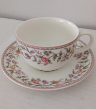 Royal Doulton Burnham Teacup & Saucer Set of 8 — listing 3