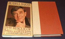 The Rescue of Miss Yaskell and Other Pipe Dreams by Russell Baker, First Edition 1983 — listing 6