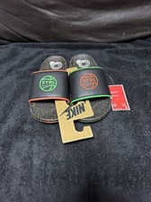 Nike Offcourt EYBL Slides Black Orange Green — listing 6