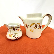 Hall China Autumn Leaf 64 Piece Dinnerware Set (Jewel Tea)