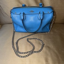 Coach Signature Mini Bennett Satchel 2-Way Handbag with Varsity Stripe — listing 6