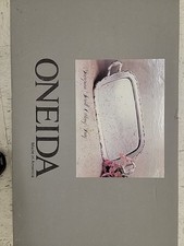 Oneida Georgian Scroll Silverplate Footed Compote (Model 4642) in Original Box — listing 3