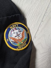 Navy JROTC Black Poly/Wool Uniform Jacket by Neptune Garment Co. of Boston — listing 4