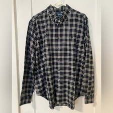 Lauren Ralph Lauren Women's Purple Non-Iron Cotton Button-Down Shirt, Size M — listing 5