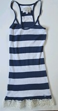 Abercrombie & Fitch Y2K Pink Lace-Trim Babydoll Cami Tank Top, Size S, listing 5