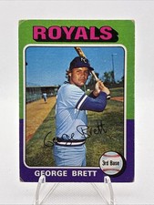 1975 Topps George Brett Rookie Card #228 (Signed) — listing 2