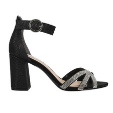 Nina Strappy Glitter Slingback Evening Sandal High Heels — listing 6