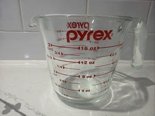 Pyrex 2-Cup (500 ml) Glass Measuring Cup with Blue Graphics — listing 3