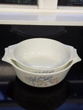 Vintage Wildflower Pattern Ceramic Casserole Dish (Base Only) — listing 2