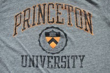 Princeton University Tigers Heather Gray Graphic T-Shirt, Women's Size M — listing 2
