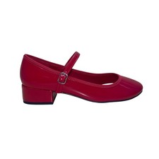 Madden Girl Red Patent Pointed-Toe Ankle-Strap Pumps, Size 7 — listing 2
