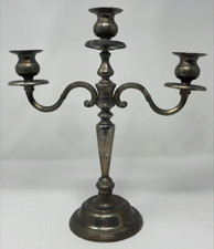 Godinger Silver Plated 3-Light Candelabra 14in — listing 6