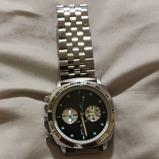 Men's Chronograph Wristwatch with Roman Numeral Dial, Maker Unknown, listing 5