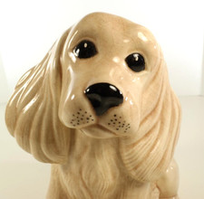 Vintage Hand-Painted Ceramic Puppy Dog Head Figural Pomander / Ring Holder — listing 2