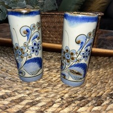 El Palomar Ken Edwards Tonala Stoneware Teapot and Pitcher Set with Blue Bird Motif — listing 3