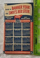1914 Swift's Fertilizers Advertising Pocket Memo Book / Calendar Booklet — listing 2
