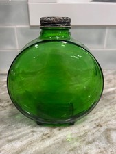 Vintage Sunsweet Prune Juice Emerald Green Glass Bottle — listing 6