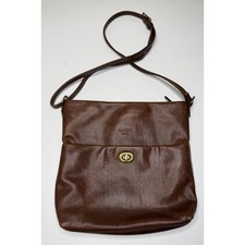 Margot Black Pebbled Leather Crossbody Bucket Bag — listing 2