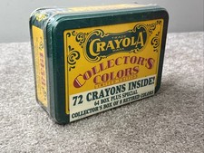 Crayola Collector's Colors Limited Edition 1991 Tin - 72 Crayons Sealed — listing 4