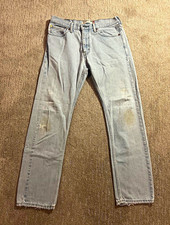 Vintage Levi's 505 Regular Fit Straight Leg Jeans, Zip Fly, W30 L27