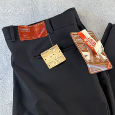 Vintage Levi's Sta-Prest Menswear Action Slacks, Gray Dress Pants — listing 5