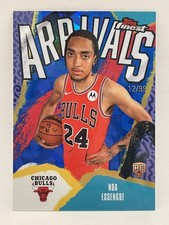2025 Topps NBA Holiday Noa Essengue Chicago Bulls Rookie Card RC, listing 2