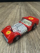 Matchbox Superfast No. 19 Road Dragster, Magenta with #8 Decals — listing 5