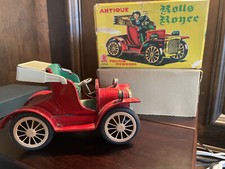 SSS International Antique Car Friction Toy, Red 1928 Sedan, S-1209 — listing 5