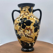 Regina Gouda Hand-Painted Art Pottery Bud Vase, 'Lydia' Pattern — listing 3